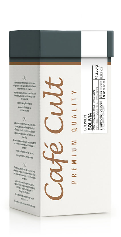 Café Cult Zrnková káva Bolívie 250 g