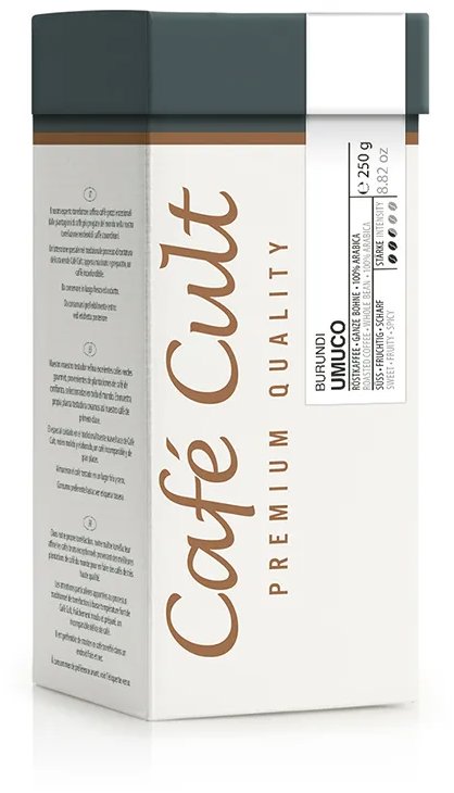 Café Cult Zrnková káva Burundi „Umuco“ 250 g