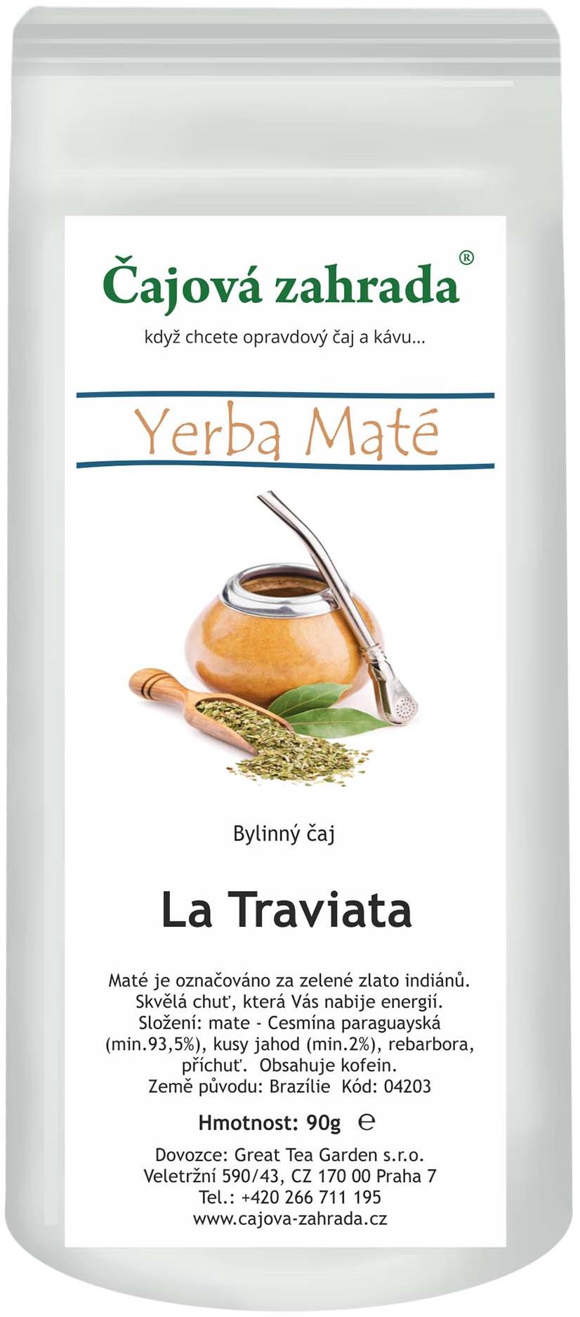 Čajová zahrada Mate La Traviata 90 g