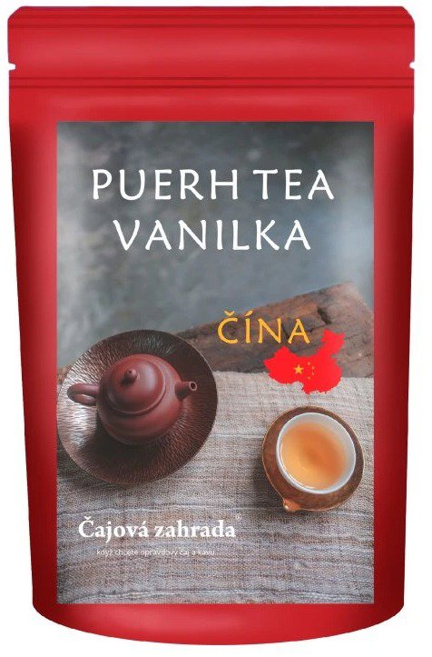 Čajová zahrada Puerh Tea Vanilka 90 g
