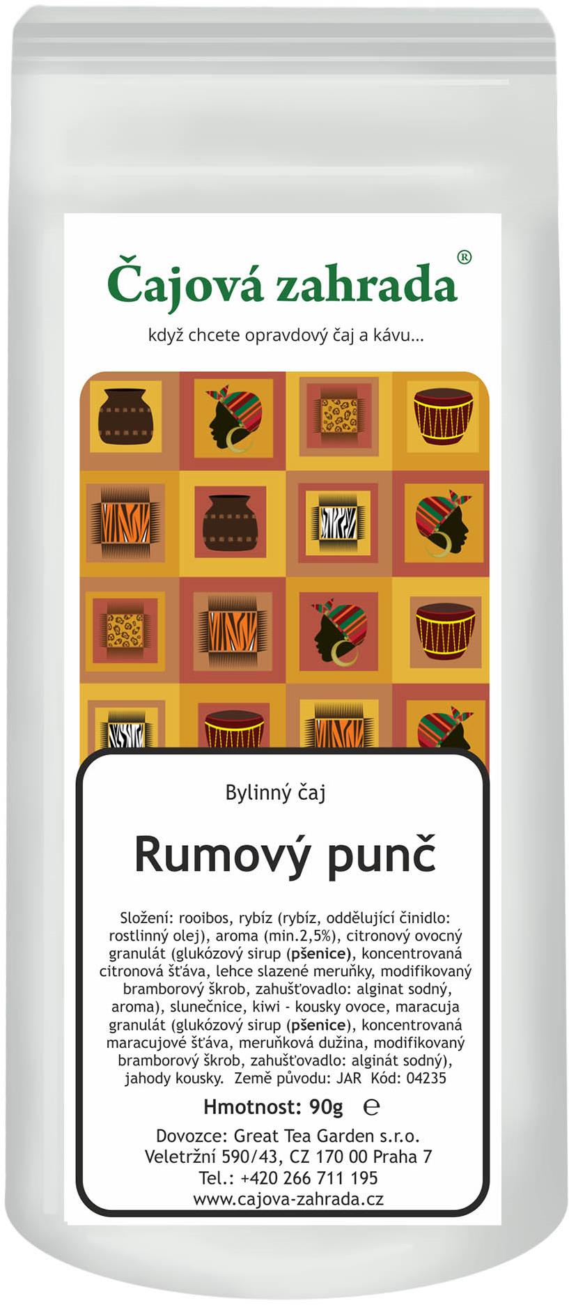 Čajová zahrada Rooibos Rumový punč 500 g