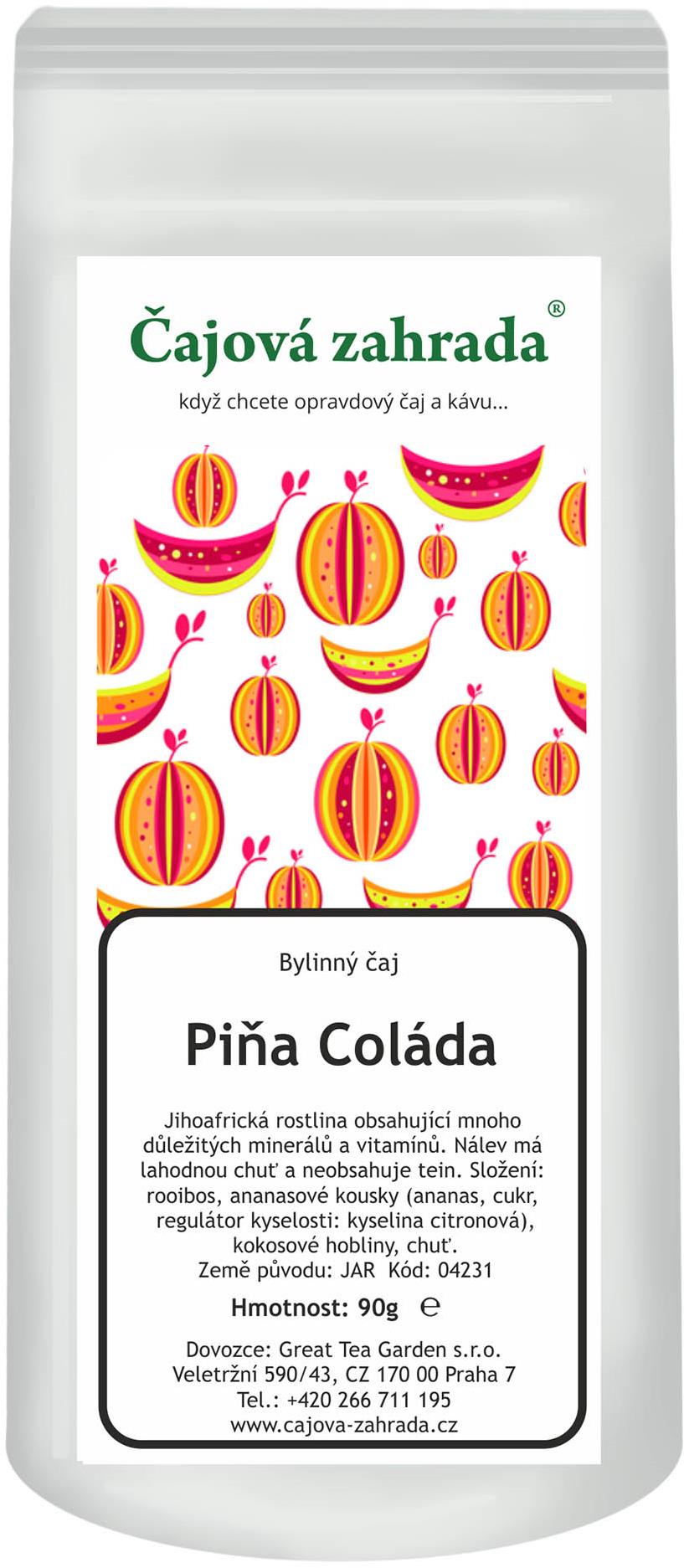 Čajová zahrada Rooibos Piňa colada 90 g
