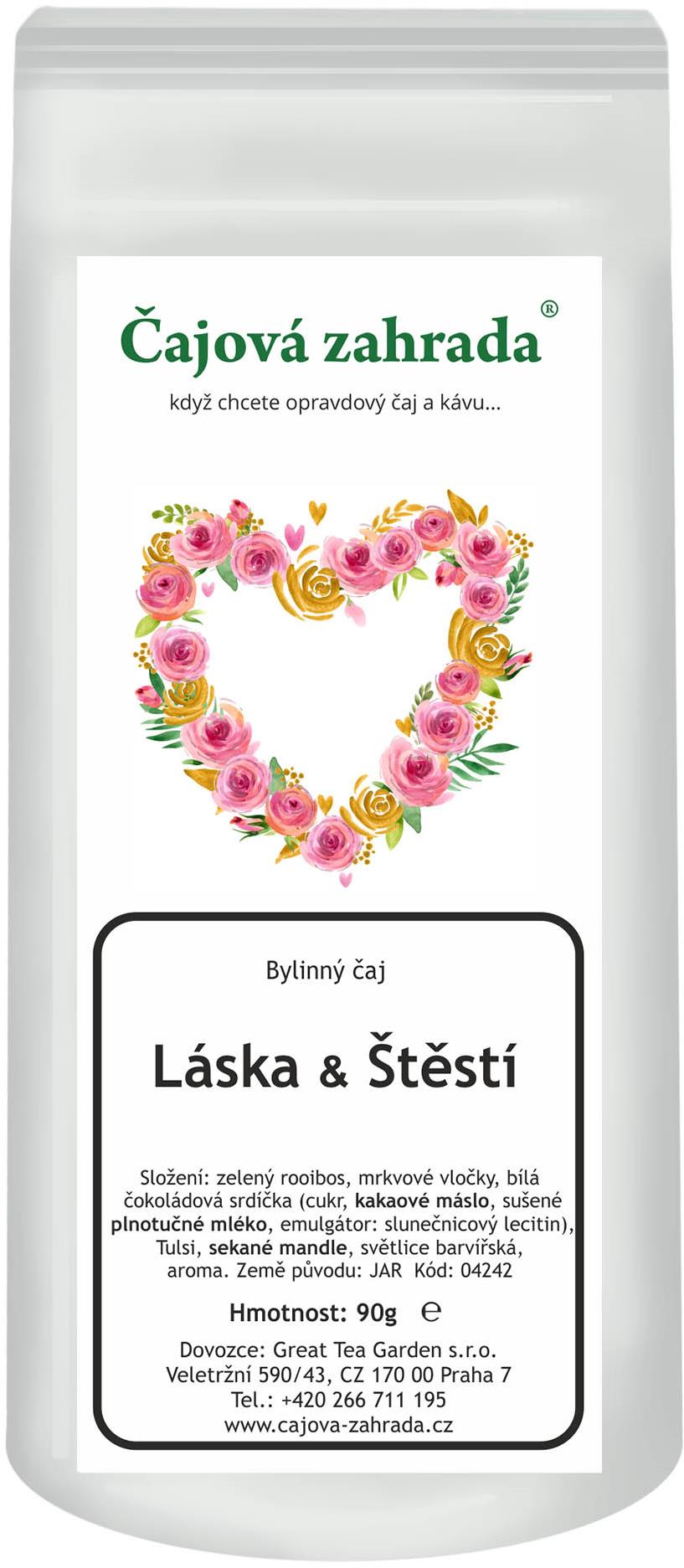 Čajová zahrada Rooibos Láska a štěstí 90 g