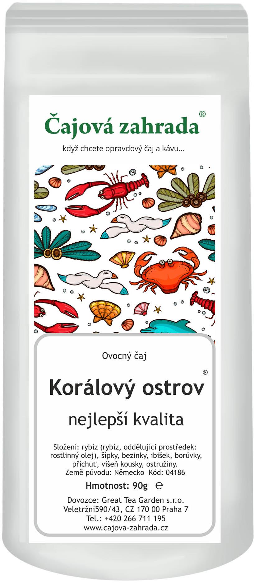 Čajová zahrada - Korálový ostrov ® - ovocný čaj, 500 g