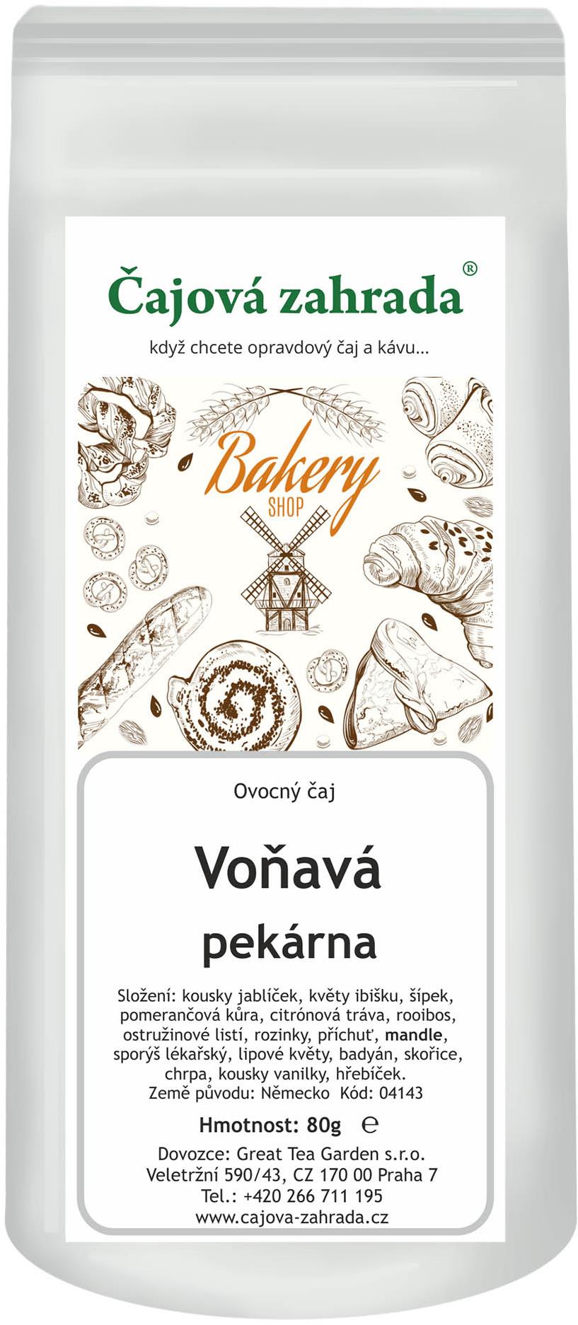 Čajová zahrada - Voňavá pekárna - ovocný čaj, 80 g
