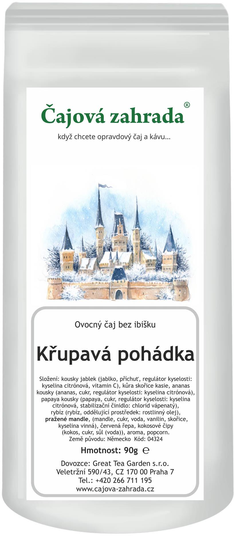 Čajová zahrada - Křupavá pohádka - ovocný čaj, 90 g