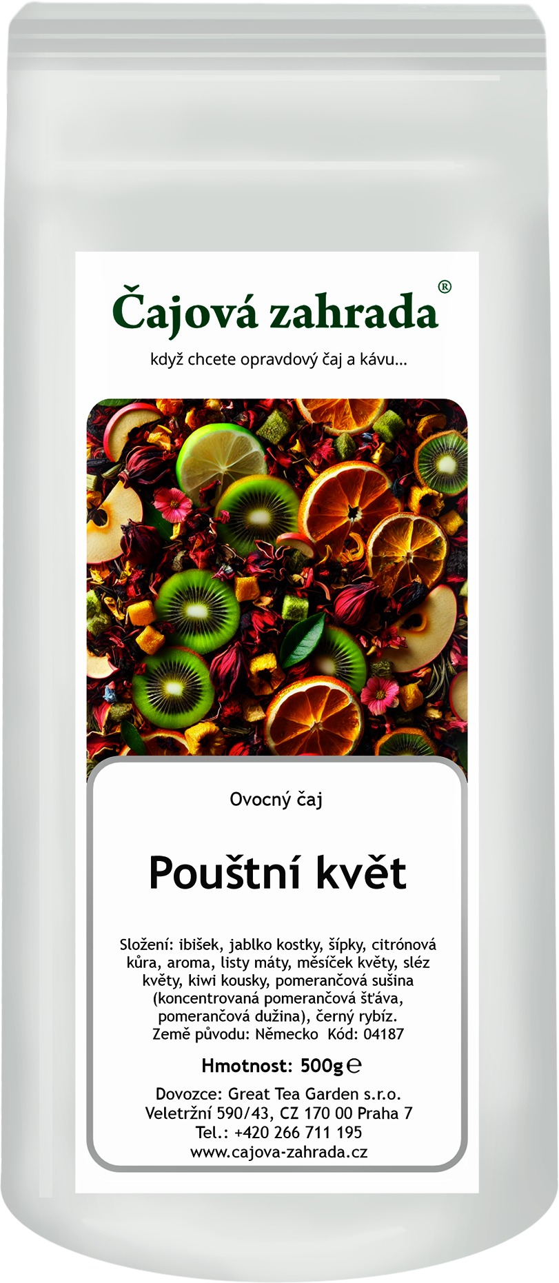 Čajová zahrada Pouštní květ, ovocný čaj 500 g