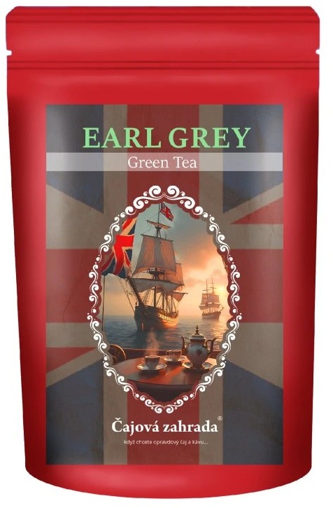 Čajová zahrada - Earl Grey - zelený ochucený čaj, 500 g