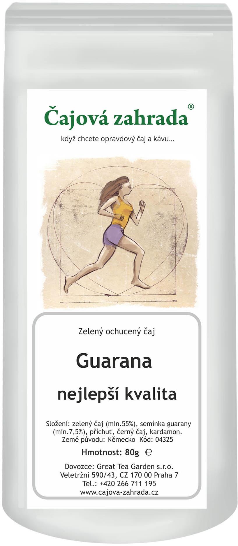 Čajová zahrada - Guarana - zelený ochucený čaj, 500 g
