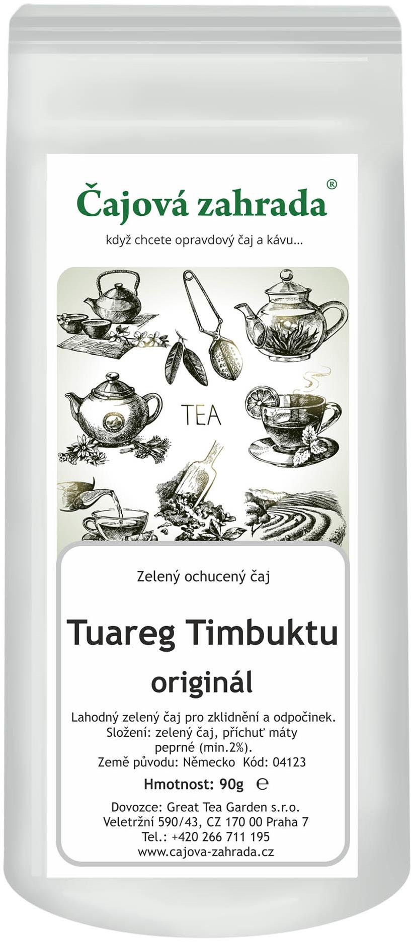 Čajová zahrada - Tuareg Timbuktu - zelený ochucený čaj, 90 g