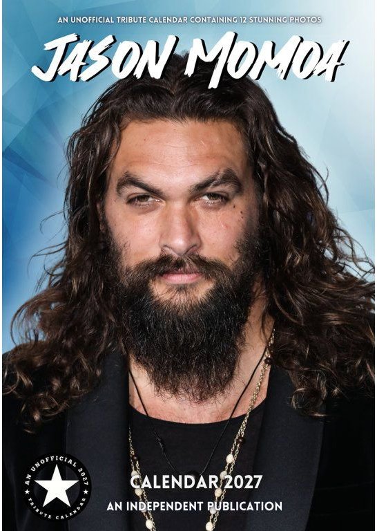 Jason Momoa - Nástěnný kalendář 2027
