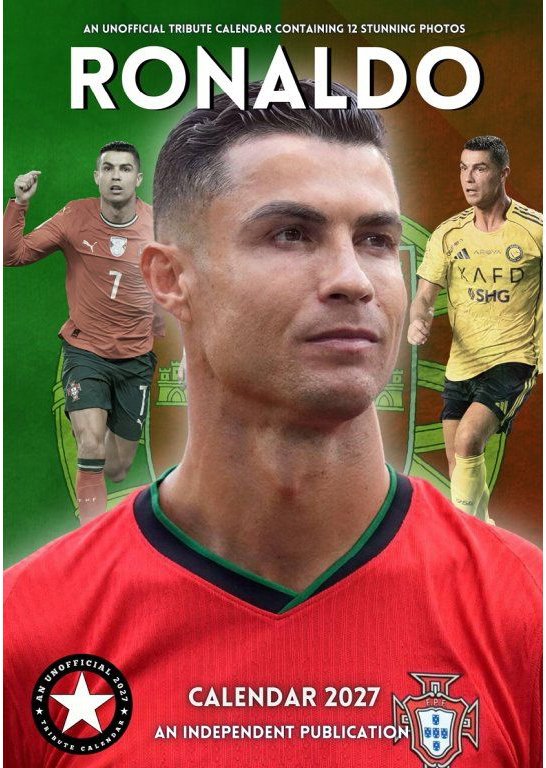 Christiano Ronaldo - Nástěnný kalendář 2027