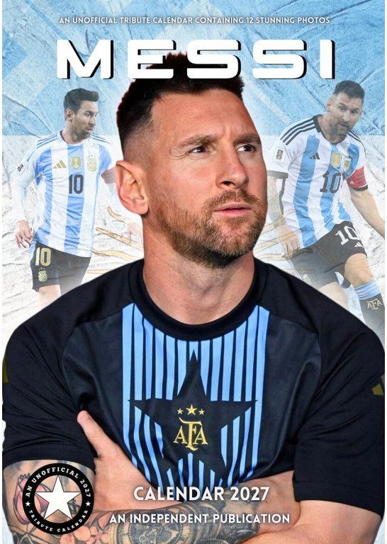 Lionel Messi - Nástěnný kalendář 2027