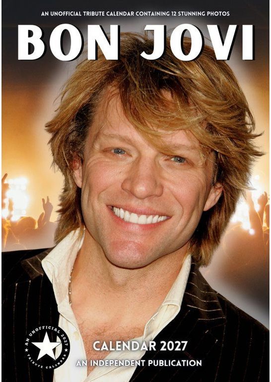 Bon Jovi - Nástěnný kalendář 2027