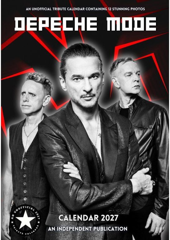 Depeche Mode - Nástěnný kalendář 2027