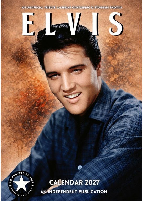 Elvis Presley - Nástěnný kalendář 2027