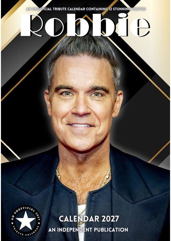 Robbie Williams - Nástěnný kalendář 2027