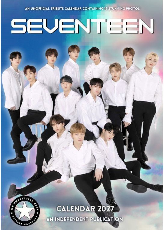 Seventeen - Nástěnný kalendář 2027