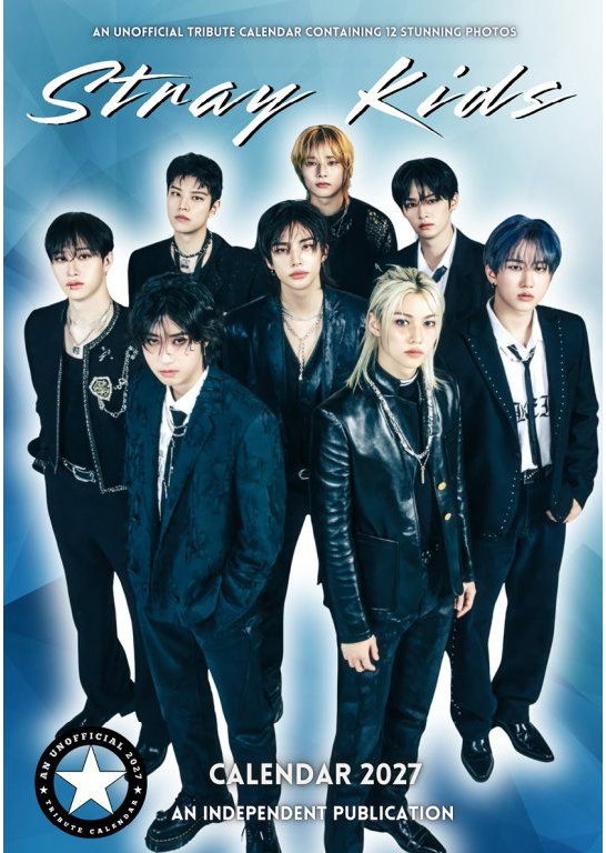 Stray Kids - Nástěnný kalendář 2027
