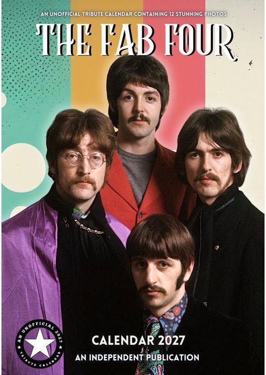The Beatles revival The Fab Four - Nástěnný kalendář 2027