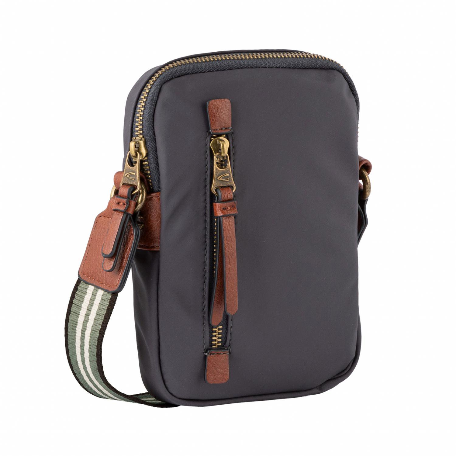 Camel active Bari Vertical small bag dark grey
