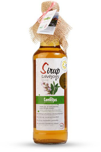 Camellus Sirup Klasik Šalvějový, 0,5 l
