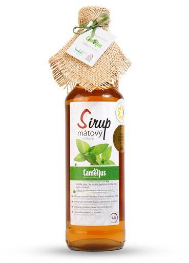 Camellus Sirup Klasik Mátový, 0,5 l
