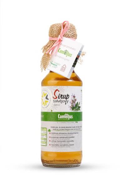 Camellus Sirup Klasik Šalvějový, 0,2 l