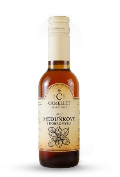 Camellus Sirup meduňkový s dobromyslí, 0,25 l