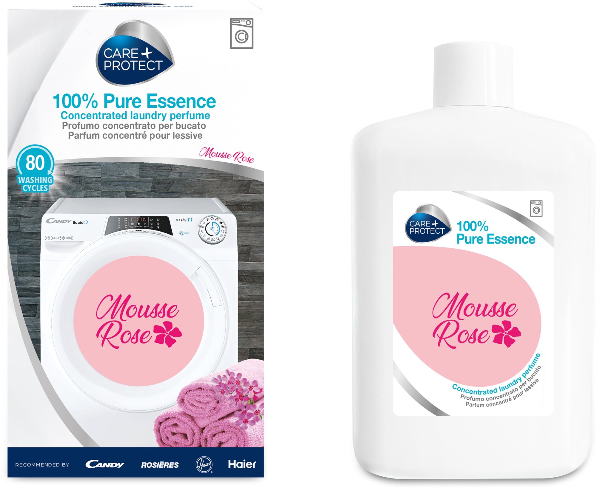 CARE + PROTECT MOUSSE ROSE 400 ml