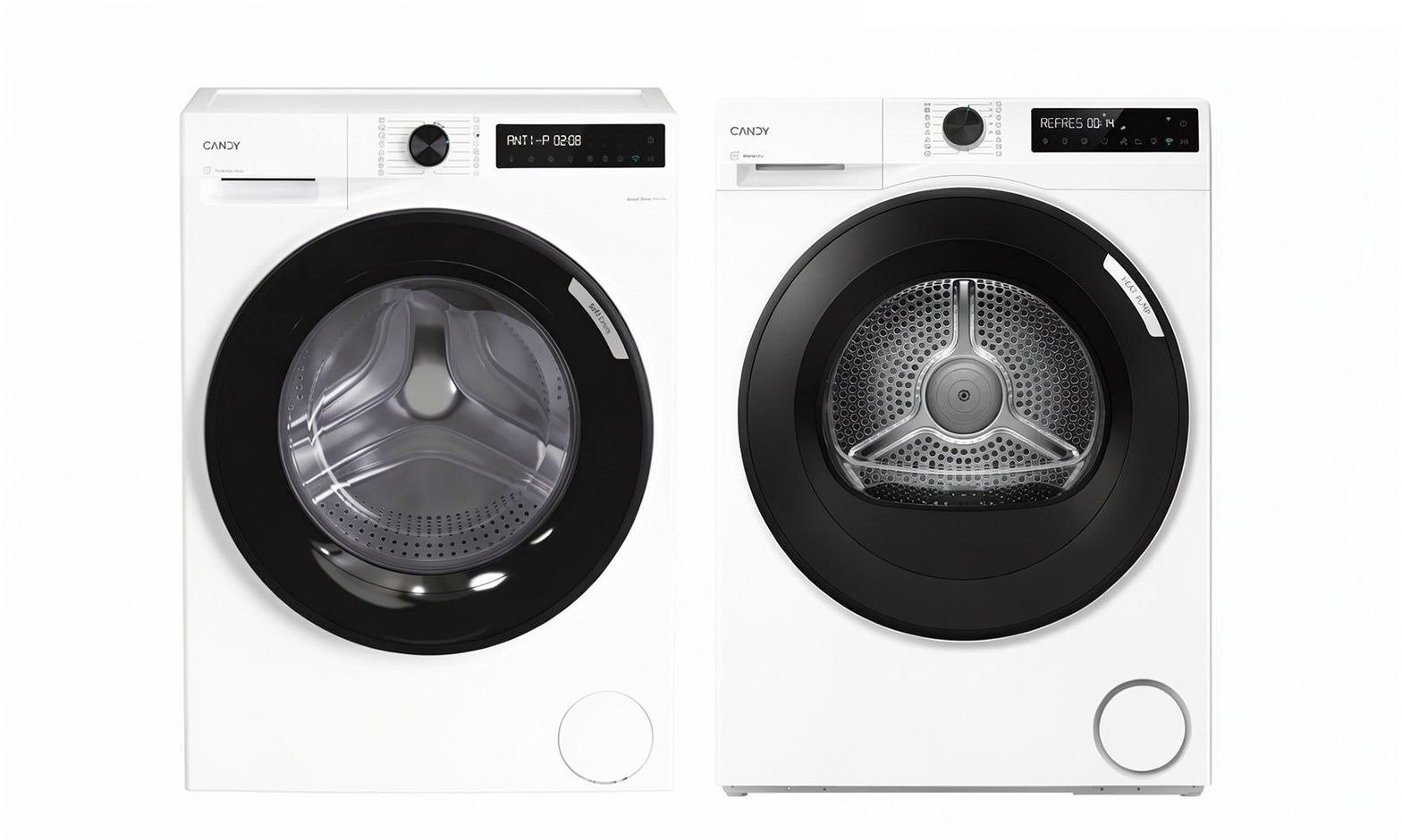 CANDY BR 47SBL8-S Slim ProWash 500 + CANDY BRS 7N2BX-S Slim ProDry 500