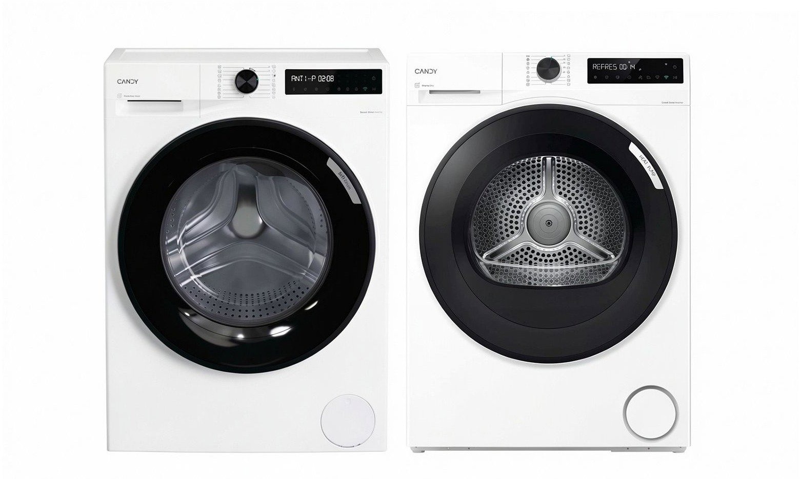 CANDY BR 28SBL6-S Slim ProWash 500 + CANDY BRS 8N2BX-S Slim ProDry 500