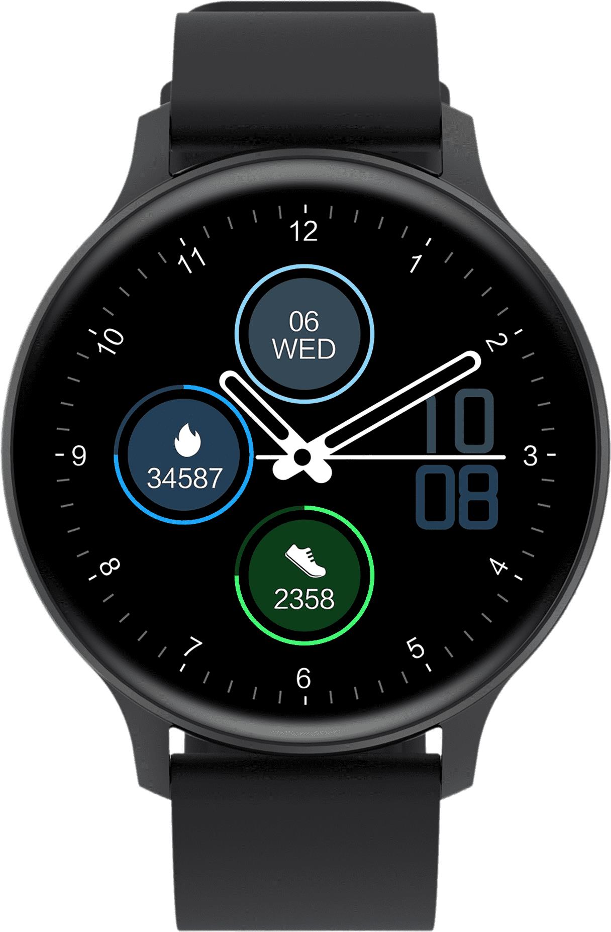 Canyon smart hodinky Badian SW-68, black