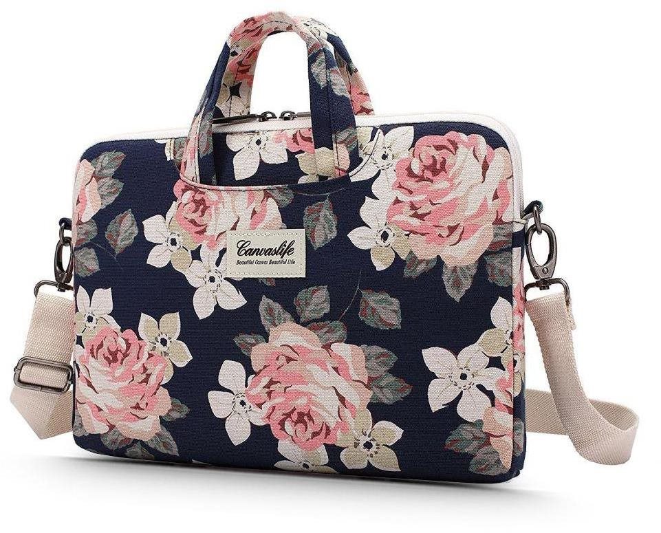 Canvaslife Briefcase taška na notebook 15-16'', navy rose