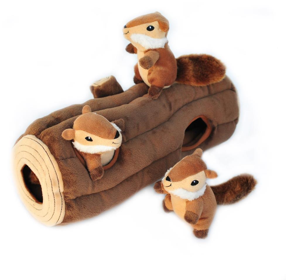 ZippyPaws Burrow Veverky v kmeni