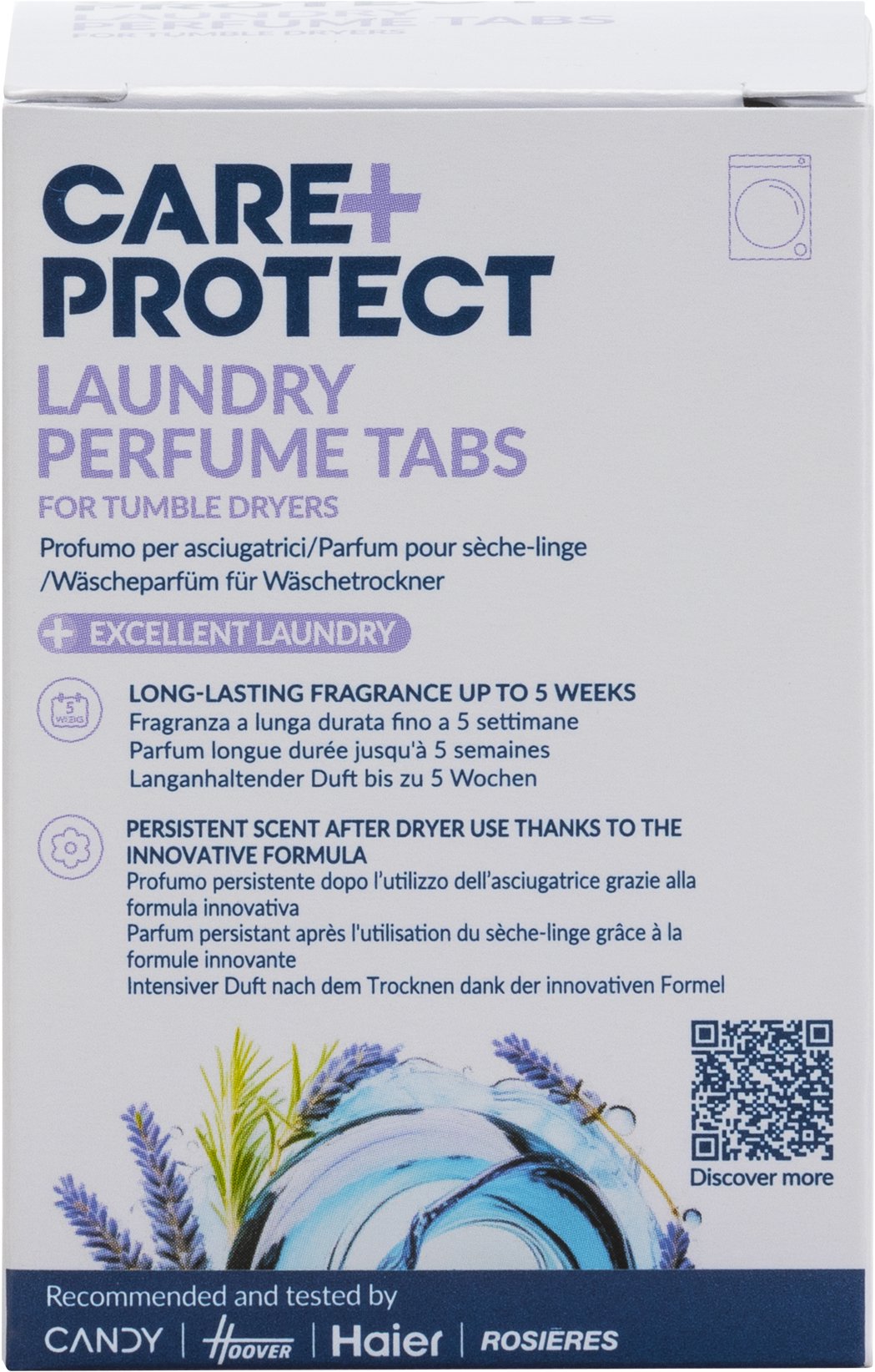 CARE + PROTECT Parfémové tablety na prádlo do sušičky