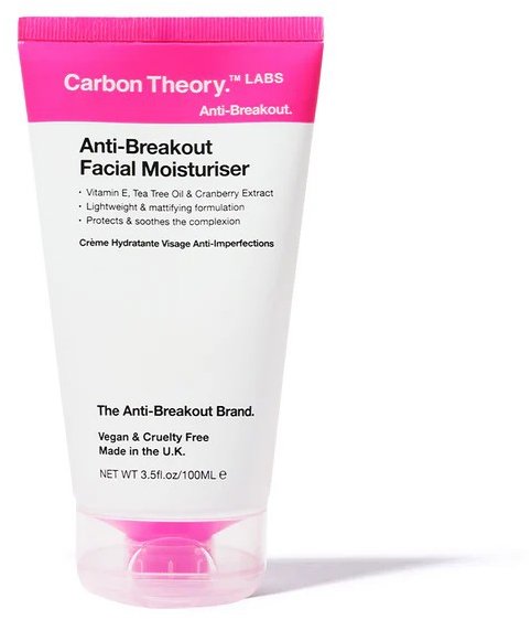 Carbon Theory Anti - Breakout Facial Moisturiser 100 ml