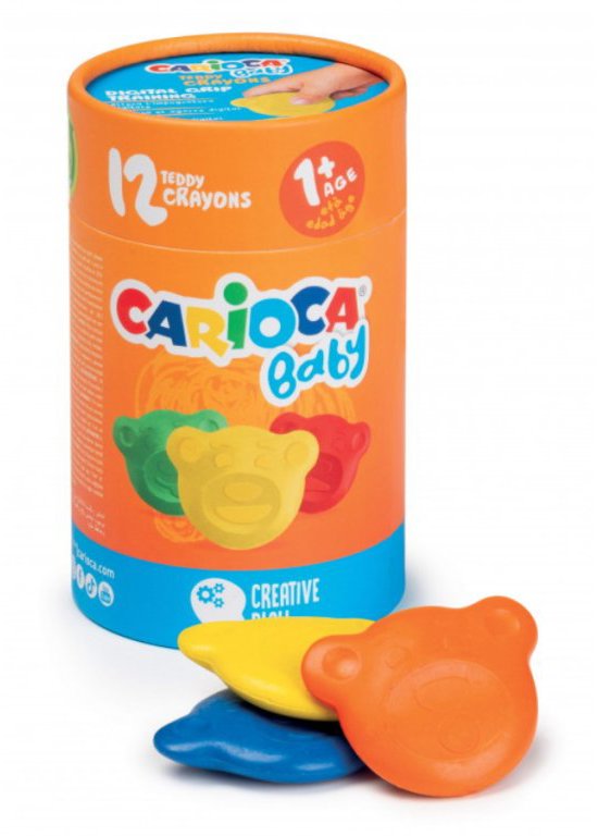 Carioca Baby Teddy 12 barev - obrázek produktu