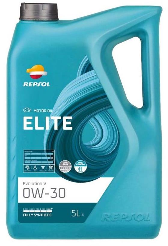 Repsol Elite Evolution V 0W/30, 5 l
