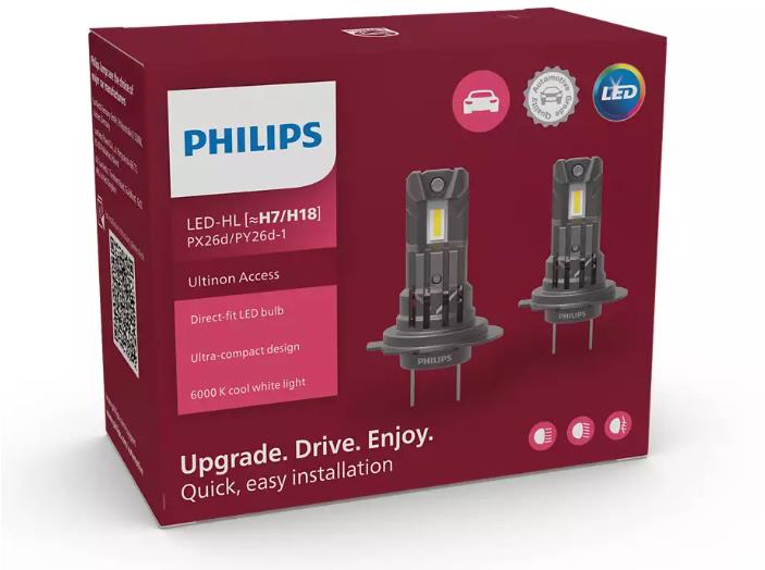 PHILIPS Ultinon Access 2500 H7/H18, 12 V