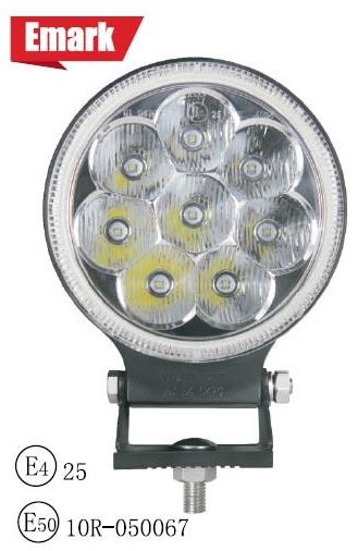 Dálkový světlomet LED 2160 lm 12-24V homologace 13cm