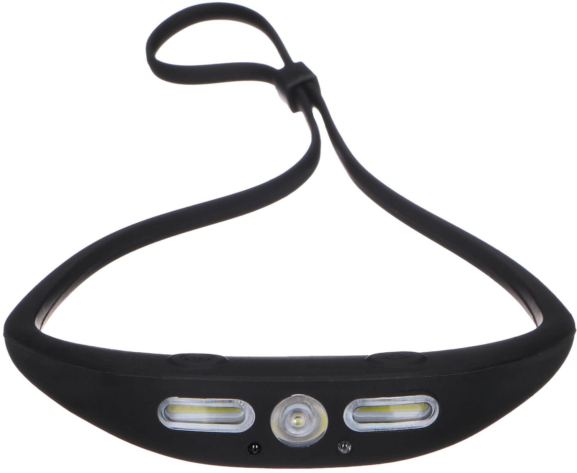 Sixtol Čelovka s gumovým páskem a senzorem Headlamp Sensor 1, 160 lm, XPG LED, COB, USB