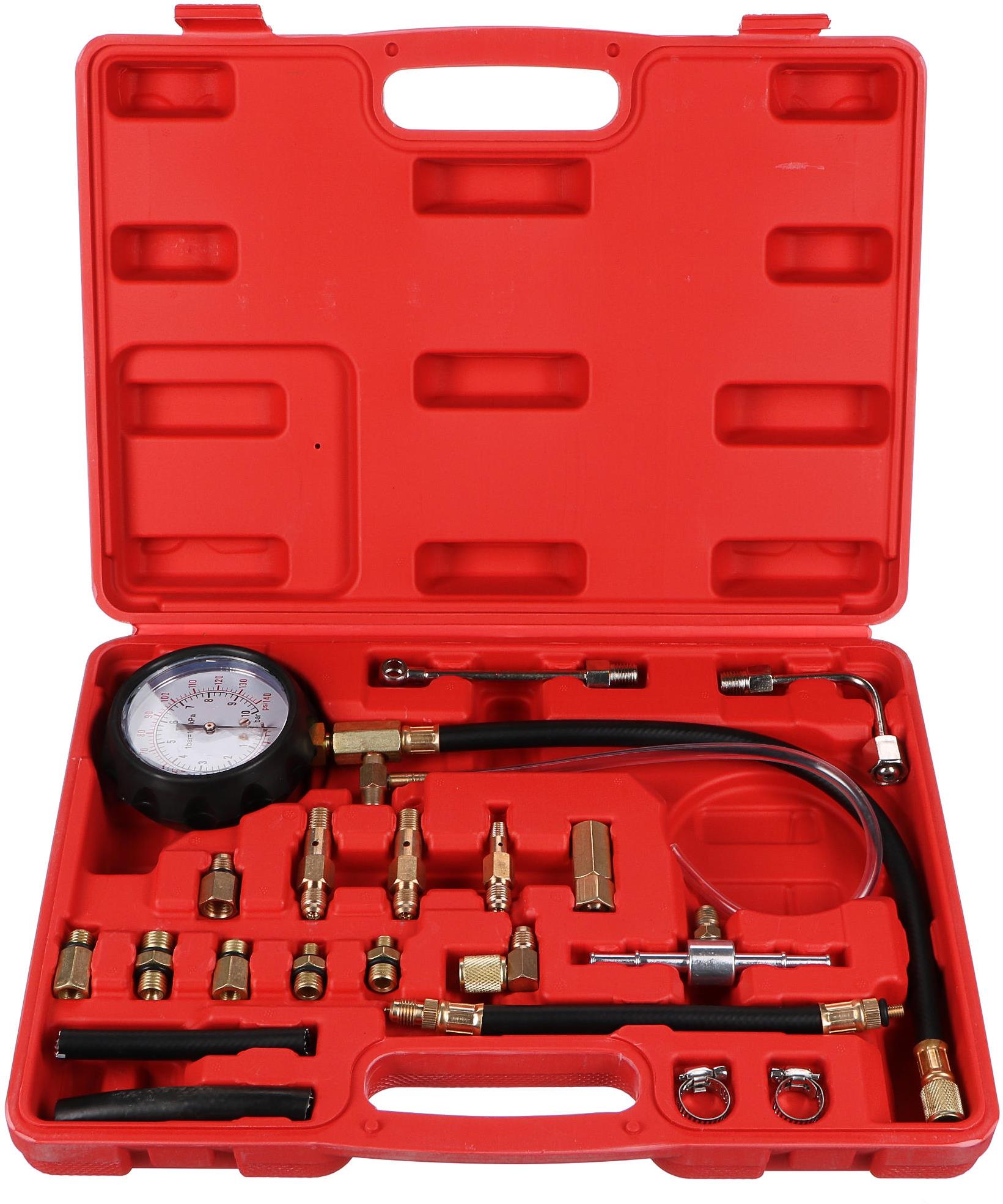 Sixtol Sada pro testování tlaku zážehových motorů Mechanic Engine Tester 20, 0–10 bar, 20 ks