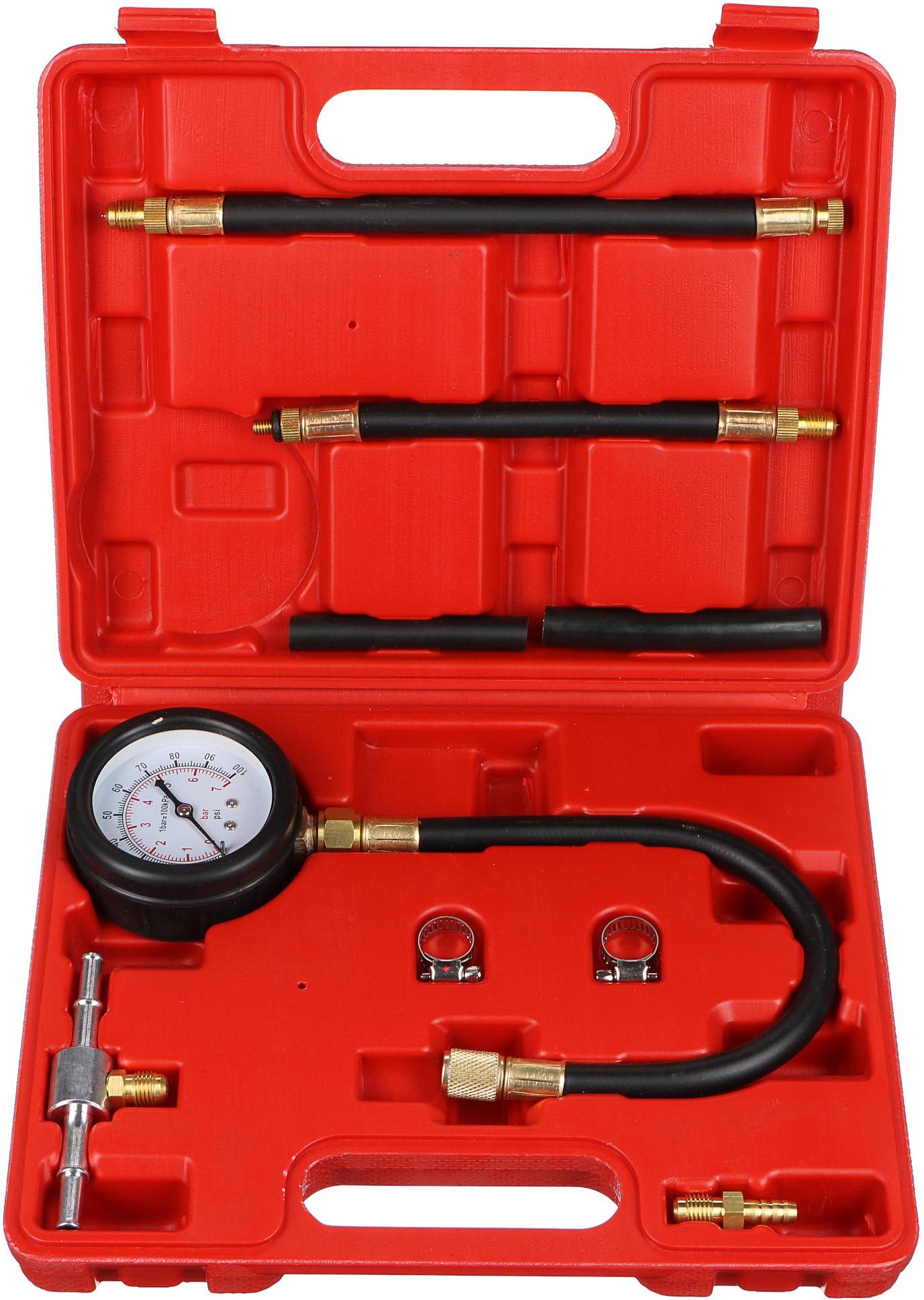 Sixtol Sada pro testování tlaku zážehových motorů Mechanic Engine Tester 10, 0–7 bar, 10 ks