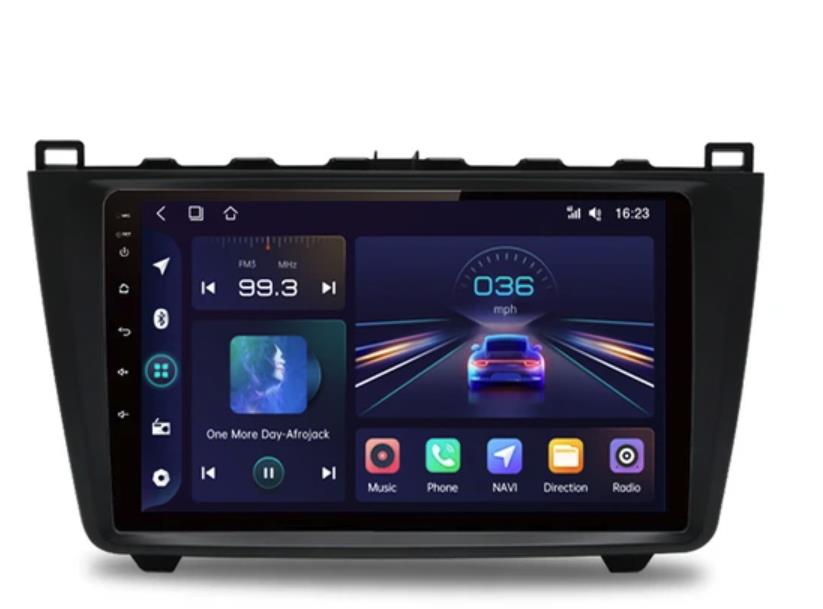OSSUERT Autorádio Mazda 6 GH Android, CarPlay, Bluetooth, GPS navigace, WiFi