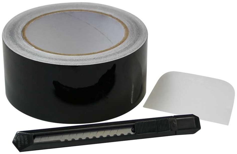 FOLIATEC Chrome Out Set Sada na změnu chromových lišt oken na černé, provedení matné