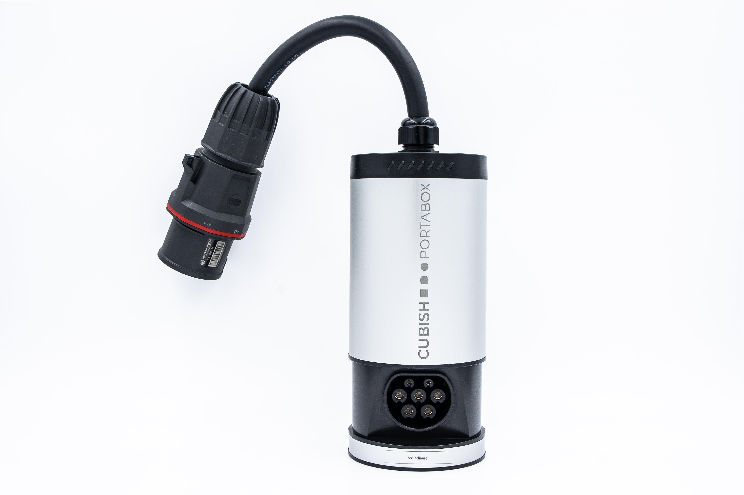 inChaNet Cubish Portabox Nabíjecí stanice pro elektromobil 22 kW Typ 2