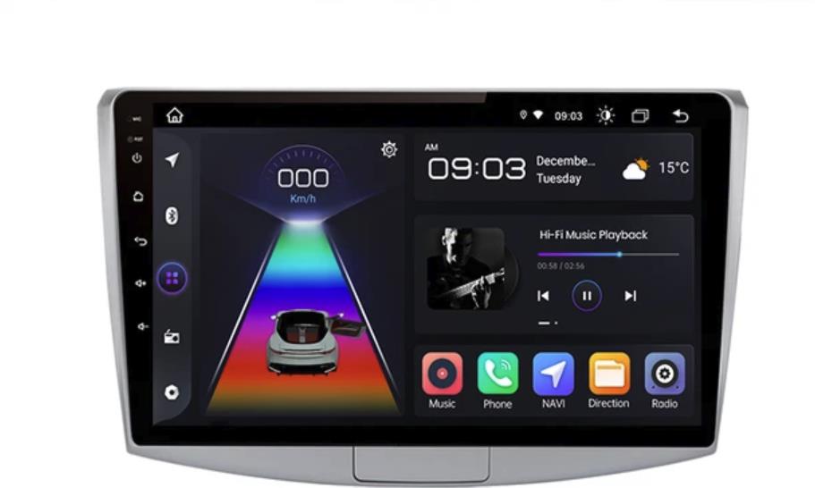 Ossuret 10" 8 + 128 GB Autorádio Volkswagen Passat B6, B7 CarPlay, Android Auto, Navigace, Bluetooth