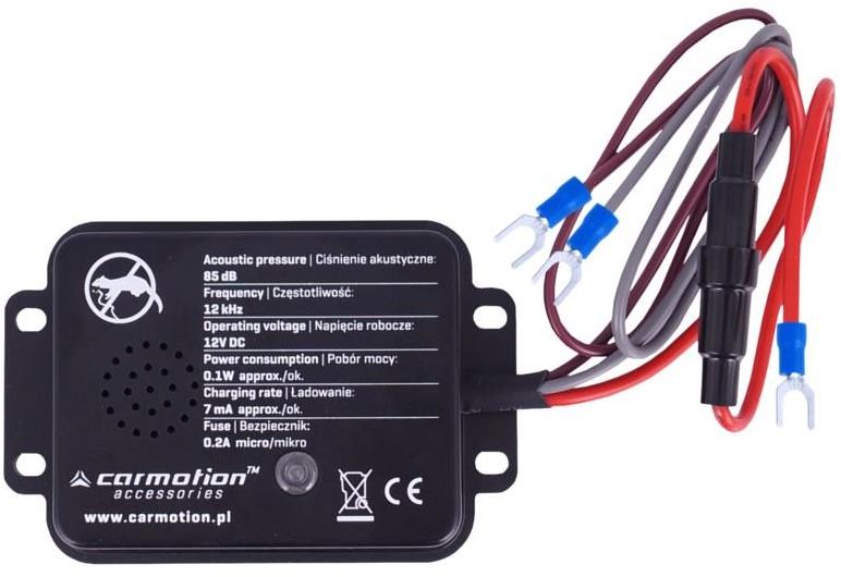 Carmotion Odpuzovač kun, elektrický, akustický, 12 V