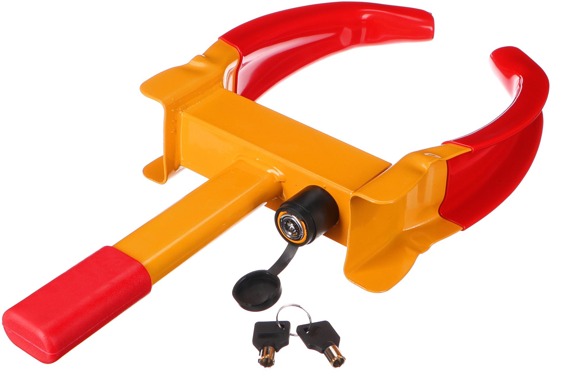 SIXTOL Zámek/botička na auto Car Tire Lock